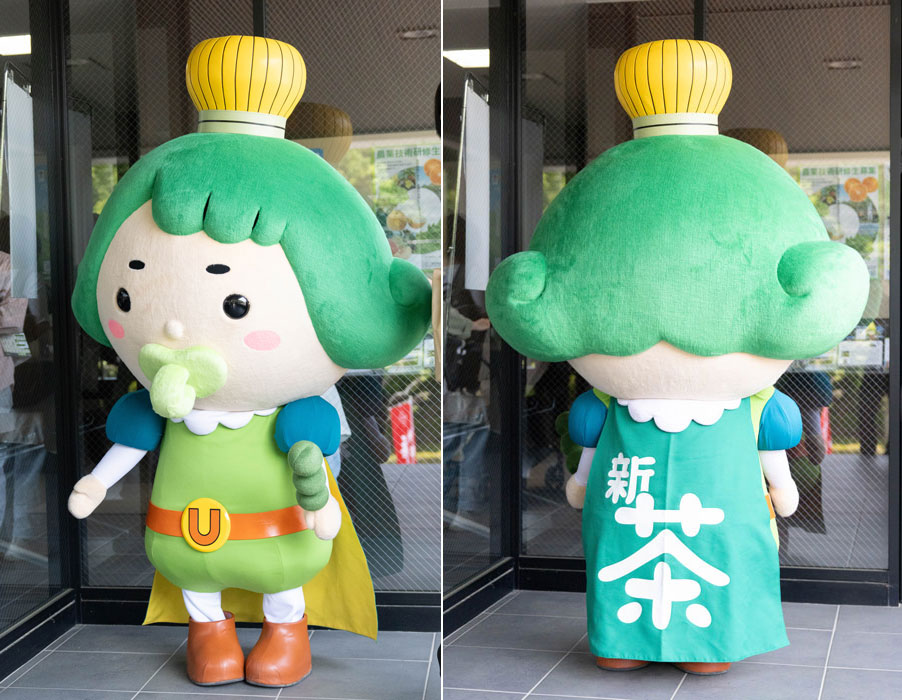 「宇治新茶 八十八夜茶摘みの集い」に来ていたキャラクターの画像