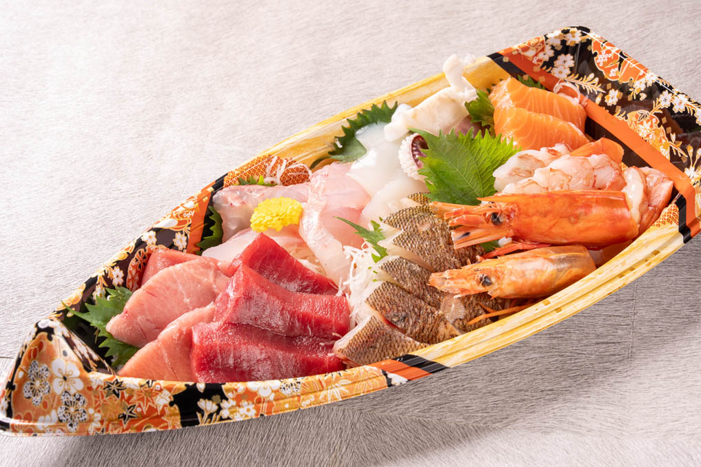 「umiya マルヤマ水産」豪華なお造りの画像